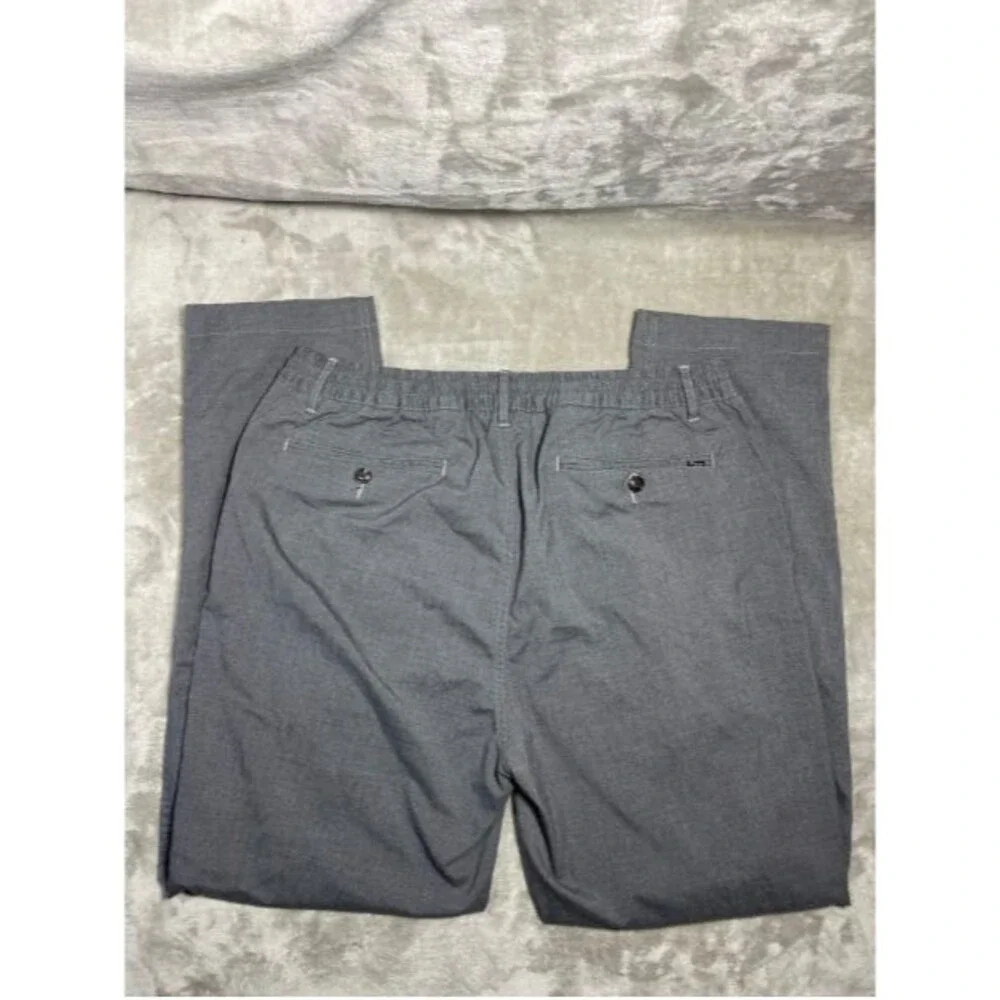 Polo Ralph Lauren Slim Fit Pants Men's XL Gray Stretch Tailored Trousers